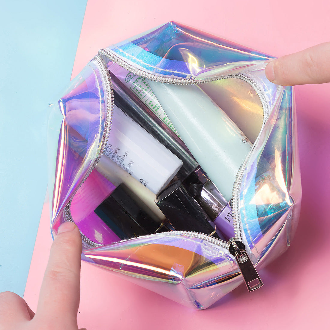 Wholesale TPU Laser Cosmetic Bag